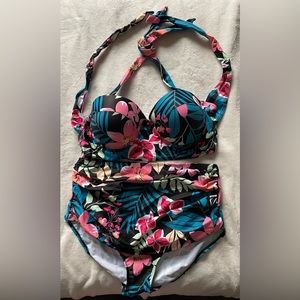 Two piece bathing suit
